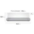 Ar Condicionado Electrolux Color Adapt 9000 BTUs Frio 220V