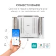 Ar Condicionado Janela Eletrônico Midea com Controle Remoto e Wi-Fi 7500 BTUs Frio 220V QCL075RB