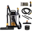 Aspirador de Pó e Água GTW 20 Inox FW005405 1600W 14L Sólidos 10L Líquidos Inox 110V