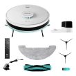 Aspirador de Pó Robô WAP W3000 48W 120 Min com Mapeamento Filtro HEPA MOP Branco Bivolt