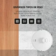 Aspirador de Pó Robô WAP W3000 48W 120 Min com Mapeamento Filtro HEPA MOP Branco Bivolt