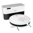 Aspirador de Pó Robô W4000 48W 120 Min com Mop Giratório e Controle por Aplicativo Branco e Cinza