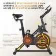 Bicicleta Ergométrica Spinning Gallant Start Magnética Ate 120kg Roda De Inercia 6kg (GSP06HMGA-PT)