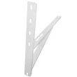 Caixa 2 Pares de Suporte Split Gallant 850mm Perfil U Branco
