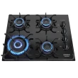 Cooktop Itatiaia Itamaster 4 Bocas Vidro Preto Bivolt 3700000341