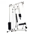 Estação de Musculação Carga Até 45KG GX Supreme 25 Exercícios para Uso Doméstico Prata